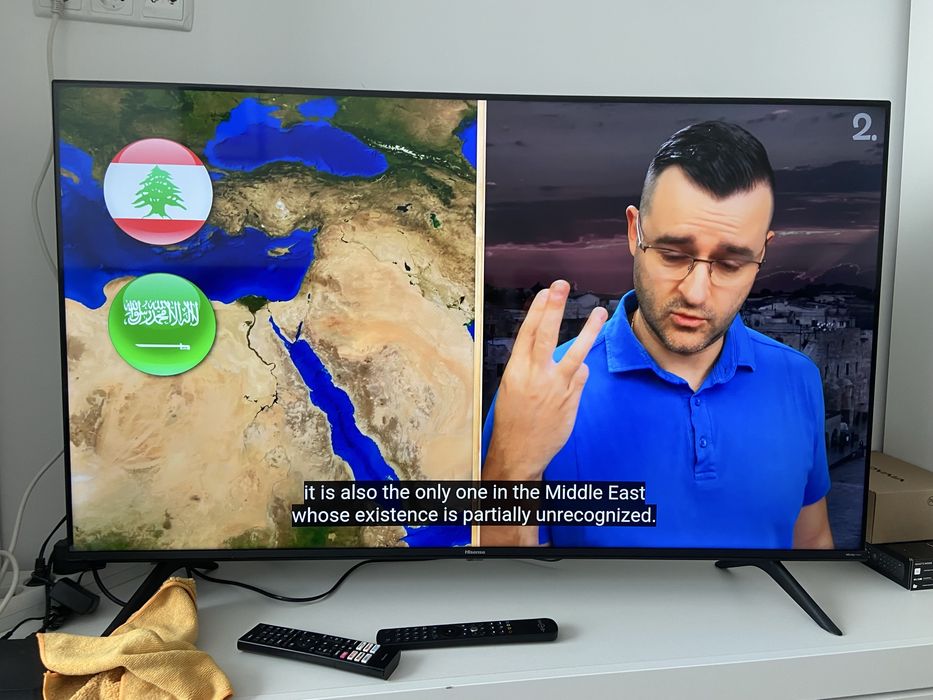 Hisense 50” 4K Smart TV Dolby Vision – като нов!