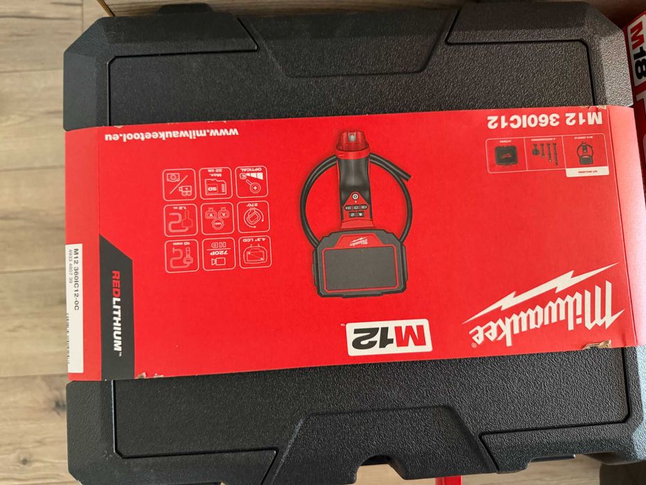 Milwaukee Cameră inspecție  360° M12 service auto Factura/garantie