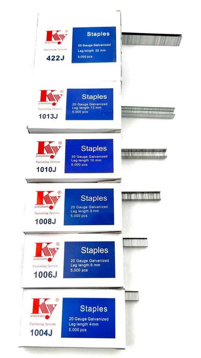 KY Pneumatic Skoba | J-seriya | Stapler uchun | Mebel