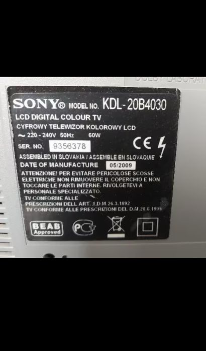 Смарт TV Sony,може и за части