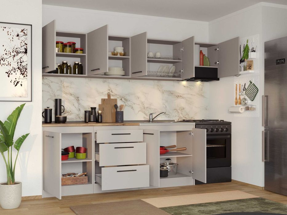 Set Mobila Bucatarie Linea 260 Casmir C10 - Transport Gratuit