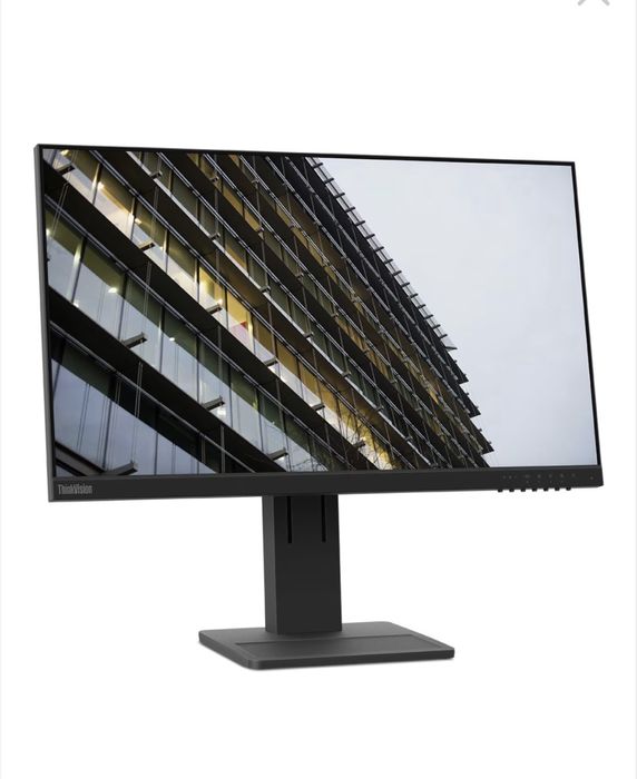 Monitor LED IPS Lenovo ThinkVision 23.8", Full HD, DisplayPort, Negru