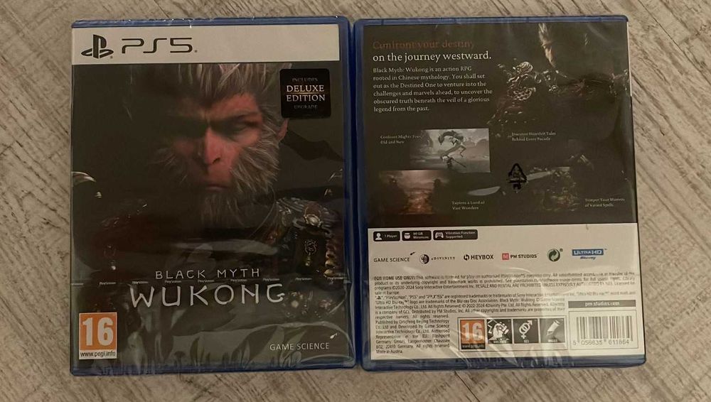 Joc Black Myth: Wukong Deluxe Edition pentru PlayStation 5, sigilate