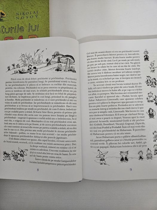 Set 5 cărți Habarnam – Nikolai Nosov – stare ca nouă