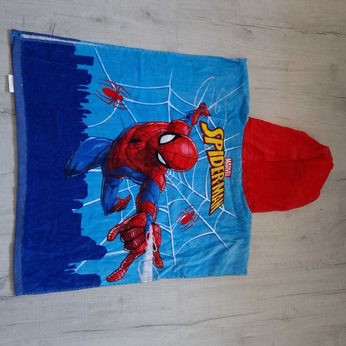 Ново детска хавлиена кърпа с качулка