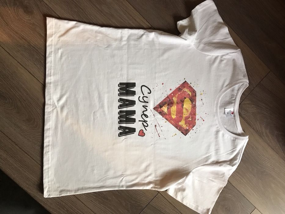 Дамска Тениска Супер Мама Женска Фланелка Блуза Подарък