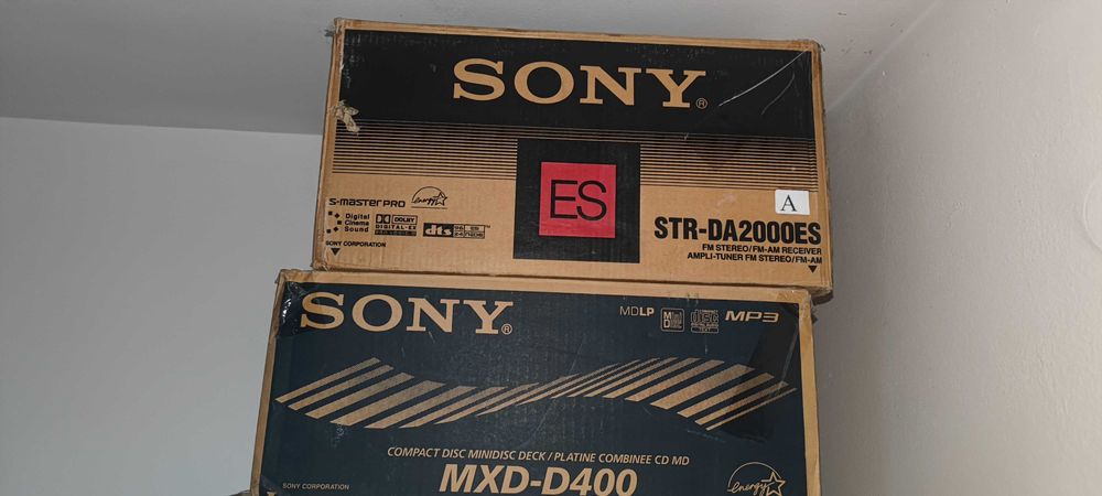 Аудиофилска Аудио Ситема. ЧИСТО НОВА  1. Тонколони Infinity IL10  2. Ресийвър Sony STR-DA2000ES 3. CD/MD дек - Sony MXD-D400