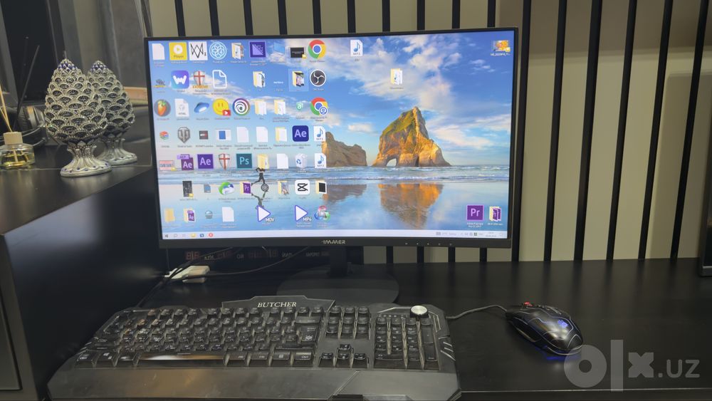 игравой мощный компьютер i-7 10700