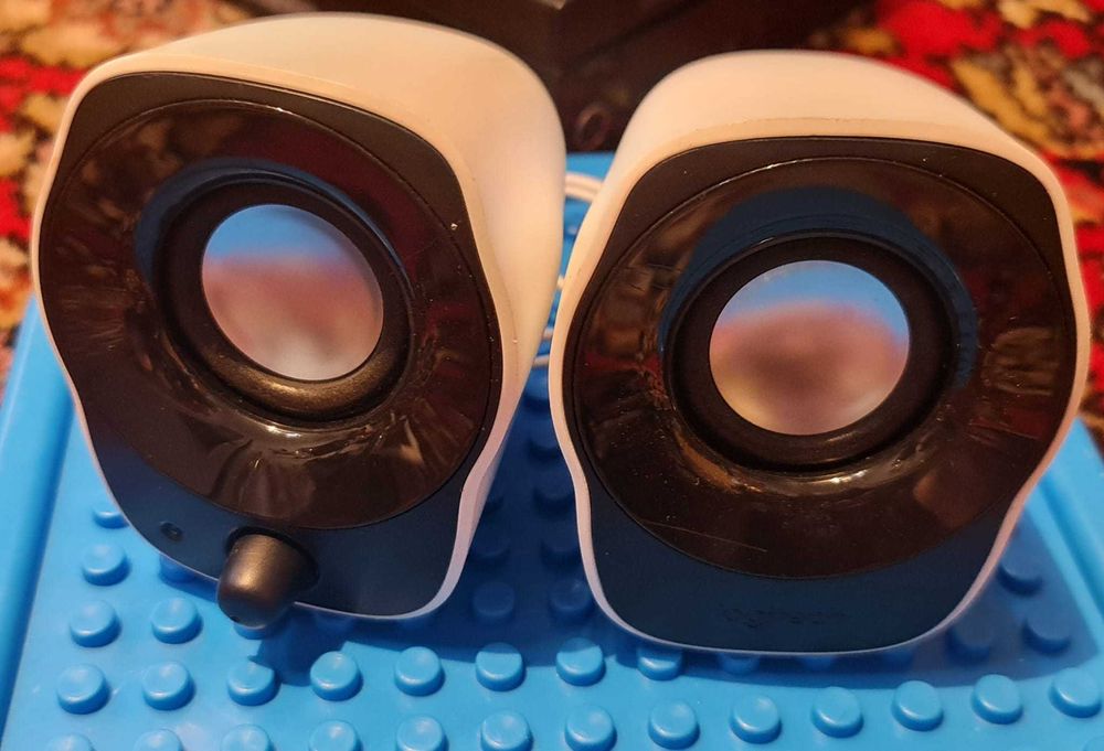 Boxe LOGITECH Z120, 2.0, 1.2W, PC, alb