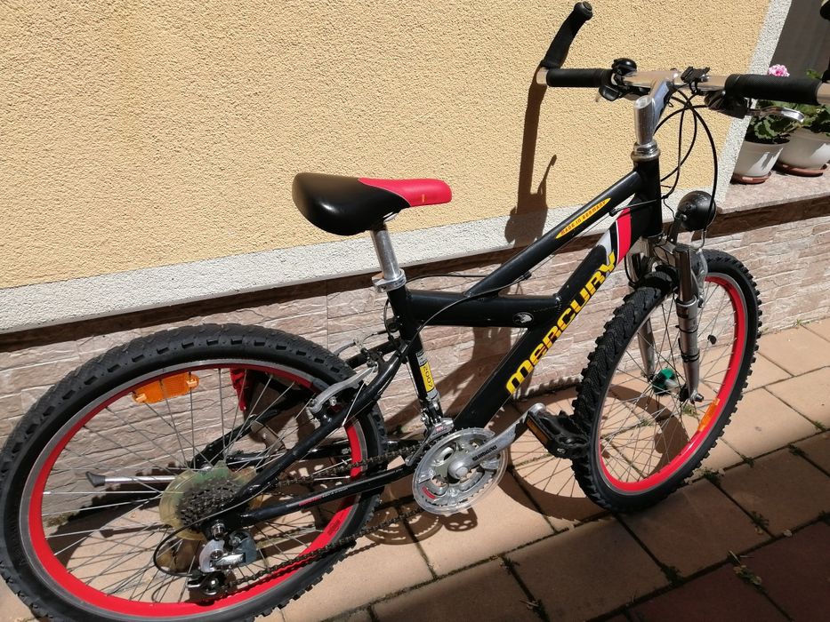 Алуминиев спортен велосипед 24 *  Mercury aero tubing 7005, Shimano 7-Speed .