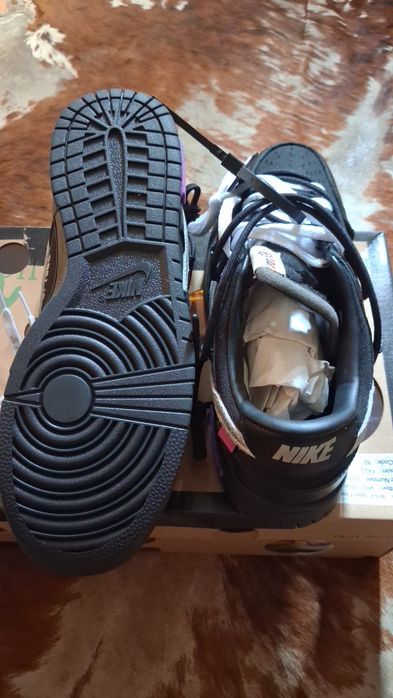 Sneakers negri — Stil Off-White / Street Deluxe