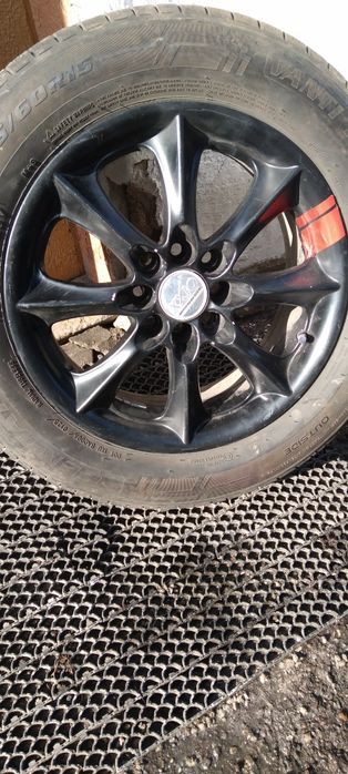 Титановые диски r 15 с шинами