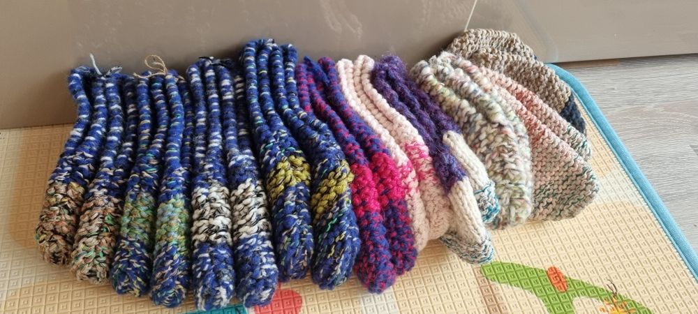 Cipici tricotati de lana