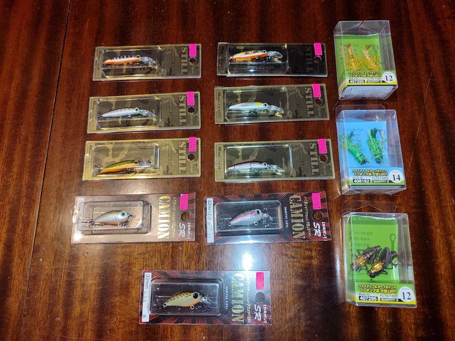 Воблери Smith Camion SR,Still,Megabass,кутии,Shimano Vanquish C3000MHG