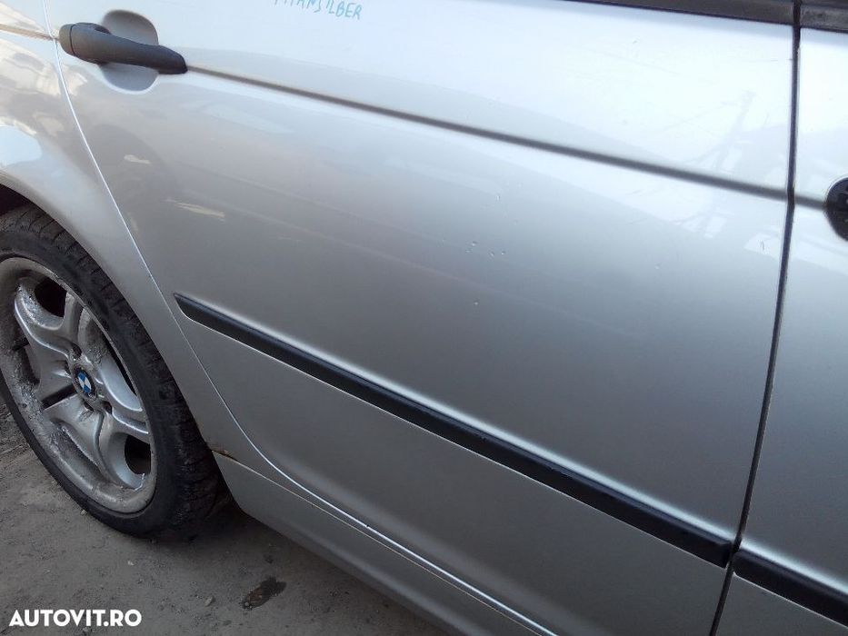 Usa / Portiera Dreapta Spate BMW E46 1997 - 2005 Titansilber Metallic