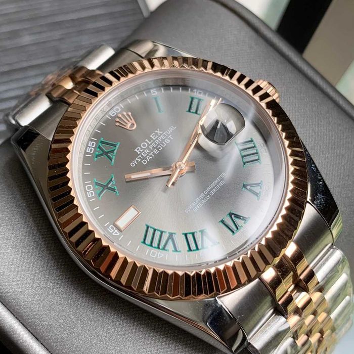 Автоматичен мъжки часовник Rolex Datejust Two Tone Wimbledon