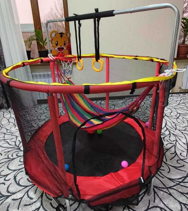 Детский игровой батут качество отличное