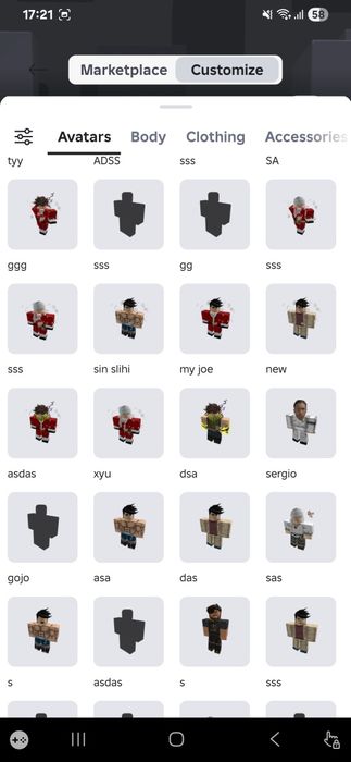 Продам аккаунт в роблоксе