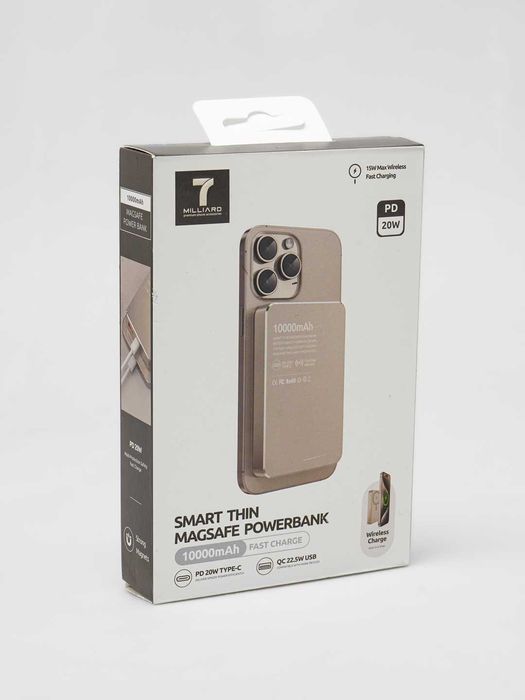 7M Power Bank MagSafe 10000 mAh 20W. Есть доставка