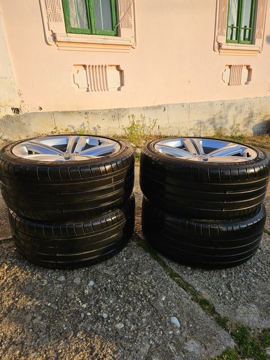 Jante VW Tiguan 19'' cu anvelope vara  Dunlop  255/40/R19