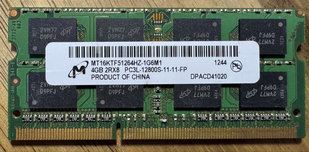 Lot memorii RAM laptop DDR3/DDR3L SO-DIMM 4GB – 100 bucati / 2500 lei