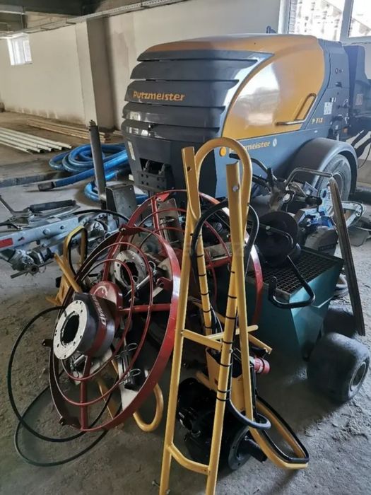 Стационарный бетононасос putzmeister 718d