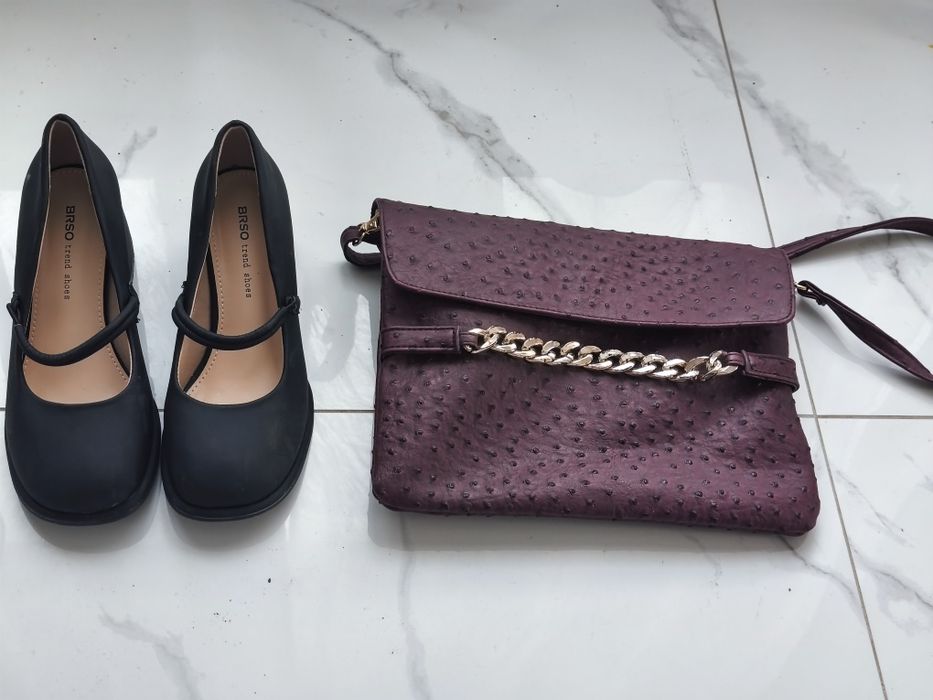 Pantofi toc gros plus gentuta 36