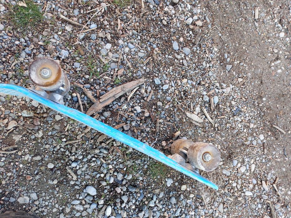 Скейтборд (пенни-борд) синий / Круизер