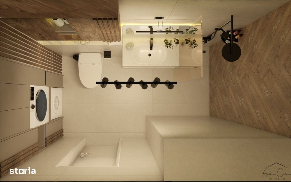 Apartament NOU tip Garsonieră | Terasă | Design Modern