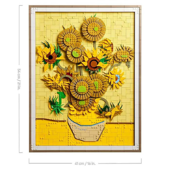 Нови Lego Art - Мона Лиза (31213)/ Vincent van Gogh, Слънчогледи (31215)/ LOVE (31214)