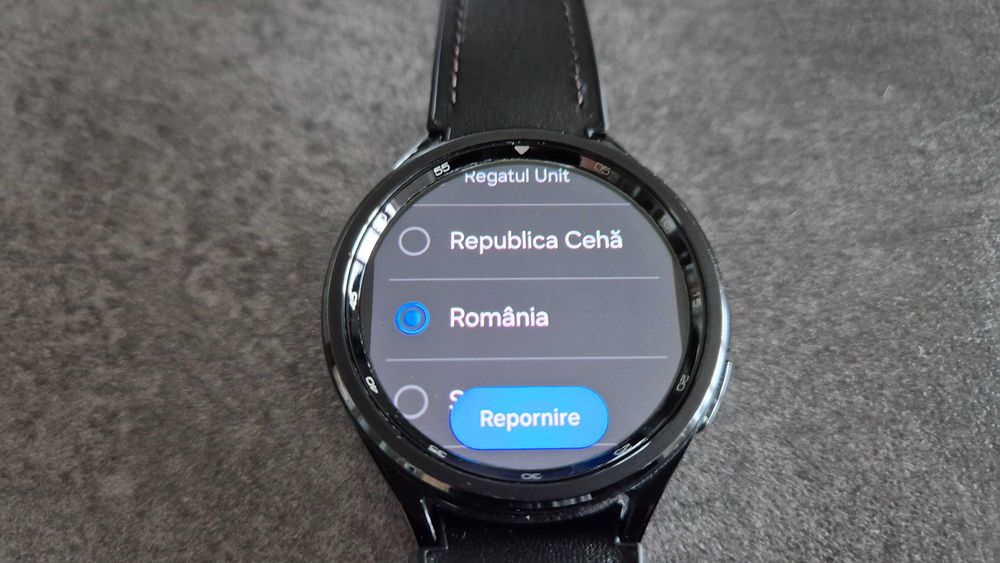 Samsung Galaxy Watch 6 Classic 47mm stare excelentă - autonomie 40 ore
