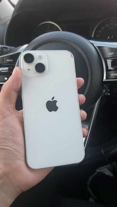 Iphone 14 white 128 gb 80%