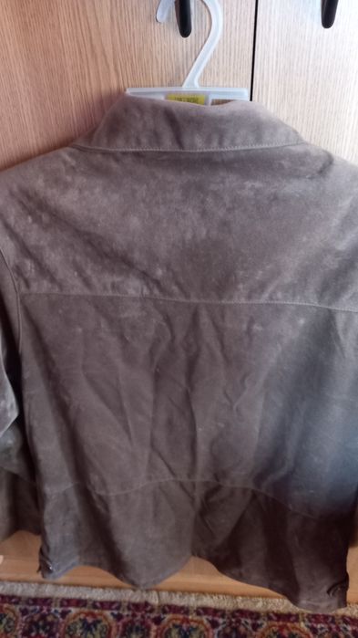 Vand sacou fete/femei imitatie piele intoarsa,marime M
