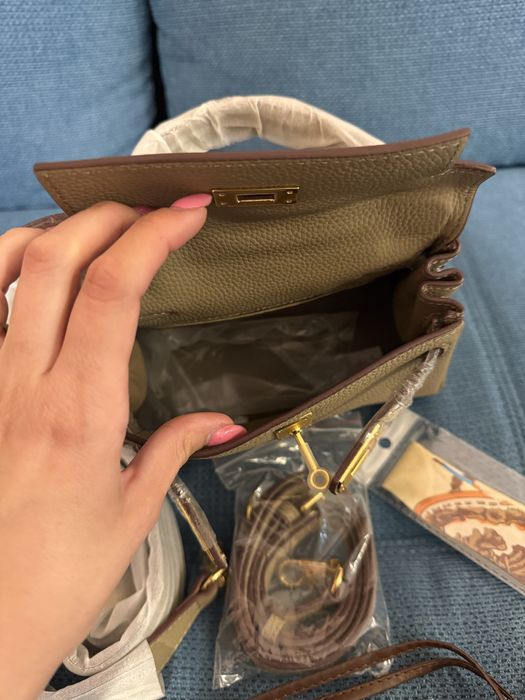 Чанта от естествена кожа