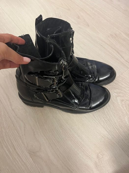 Ботинки лакированные, Германия