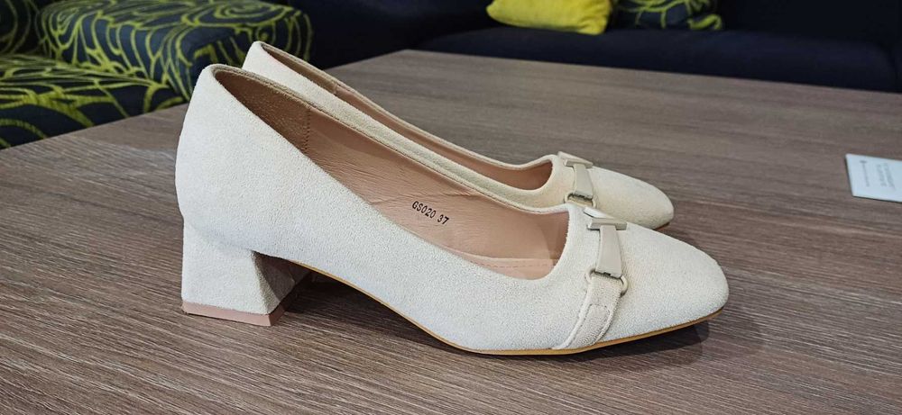 Обувки MARCO TOZZI ЕСТЕСТВЕНА Кожа и Декорации! НОВИ! №37!