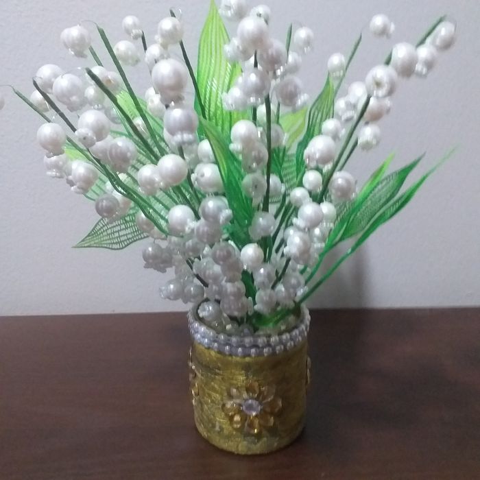 Ландыши из жемчуга