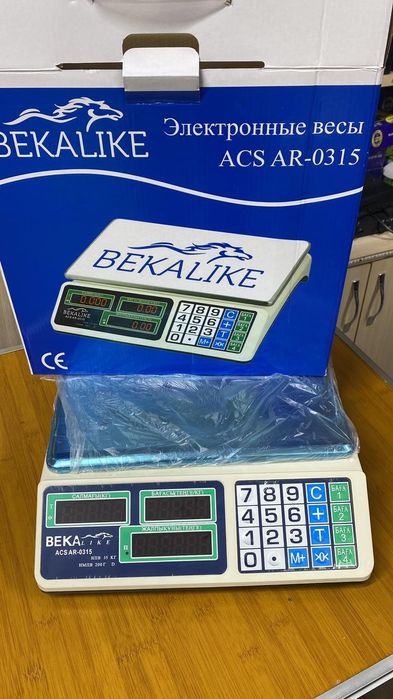 Весы торговые . Настольные. Электронные