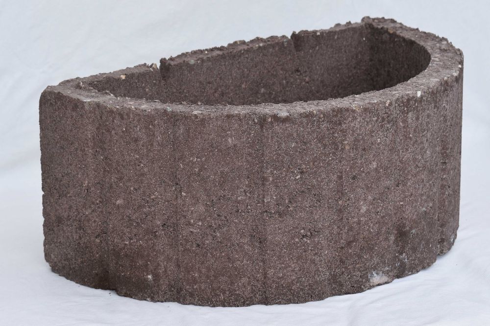 Jardinieră / ghiveci pentru flori din beton color/ gri