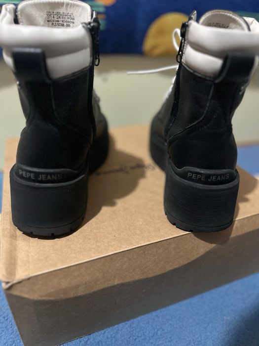 Черни Боти Pepe Jeans