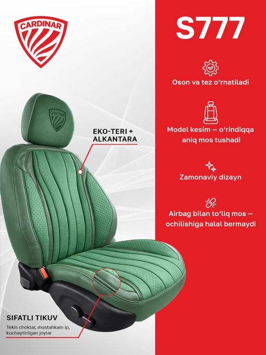 Original Cardinar S777 chexol GM uchun