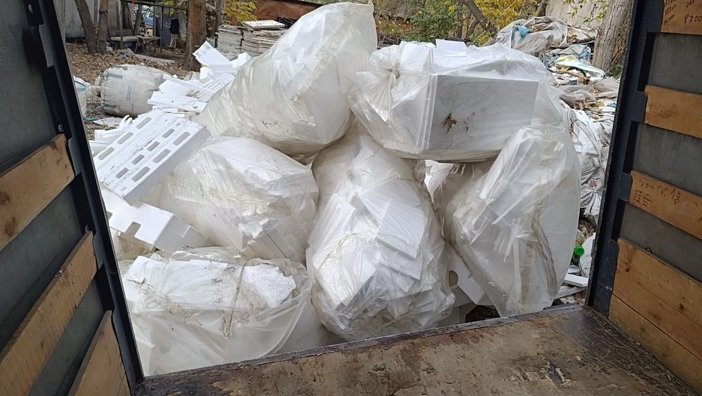 Отходы пенопласта