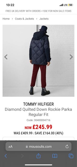 Geaca Tommy Hilfiger 100% originala !!!