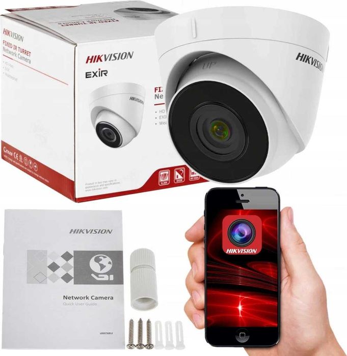 Camera IP 4MP Poe Hikvision DS-2CD1341G0-I-2.8mm lentila 2.8mm IR 20m tip Dome noua sigilata
