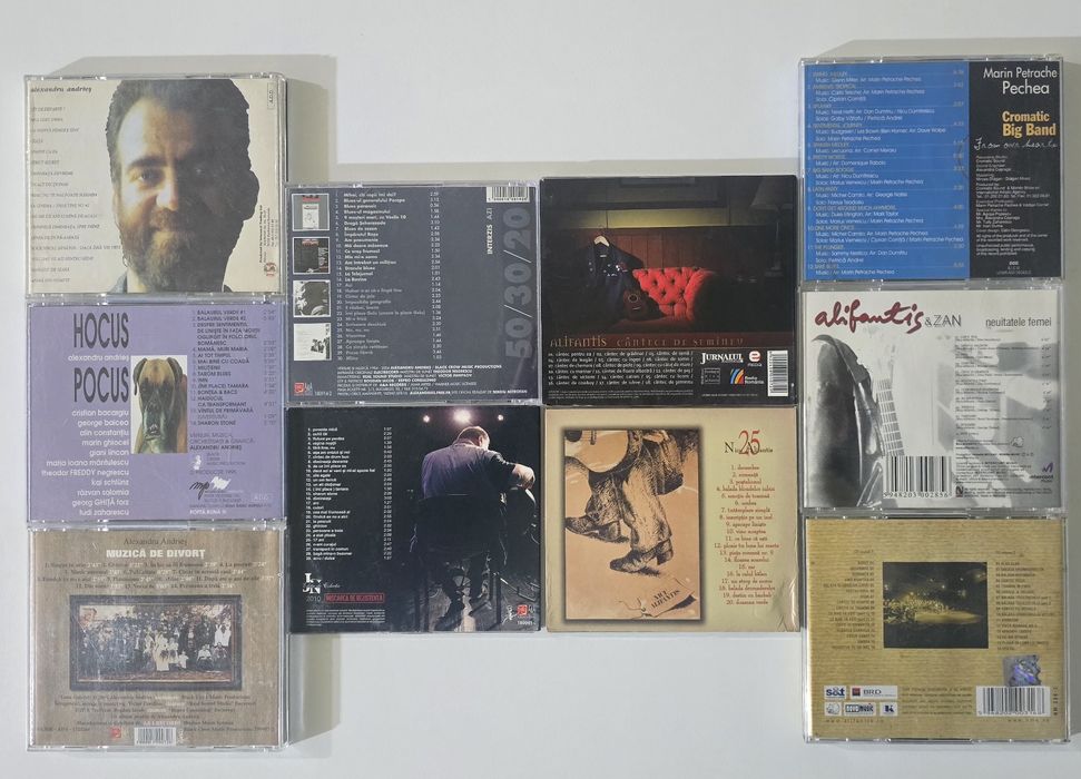 Cd Folk,Pop rock, Ro,Andrieș, Alifantis,Narcisa ,Paula
