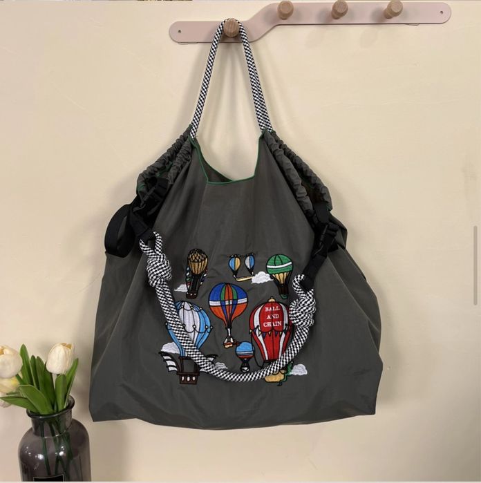 Шоппер с длинным ремешком в комплекте