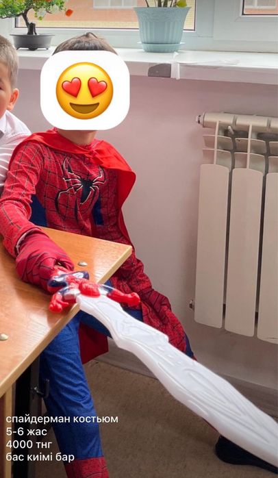 костюм детский спайдерман
