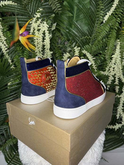 Christian Louboutin High Crimson Spikes