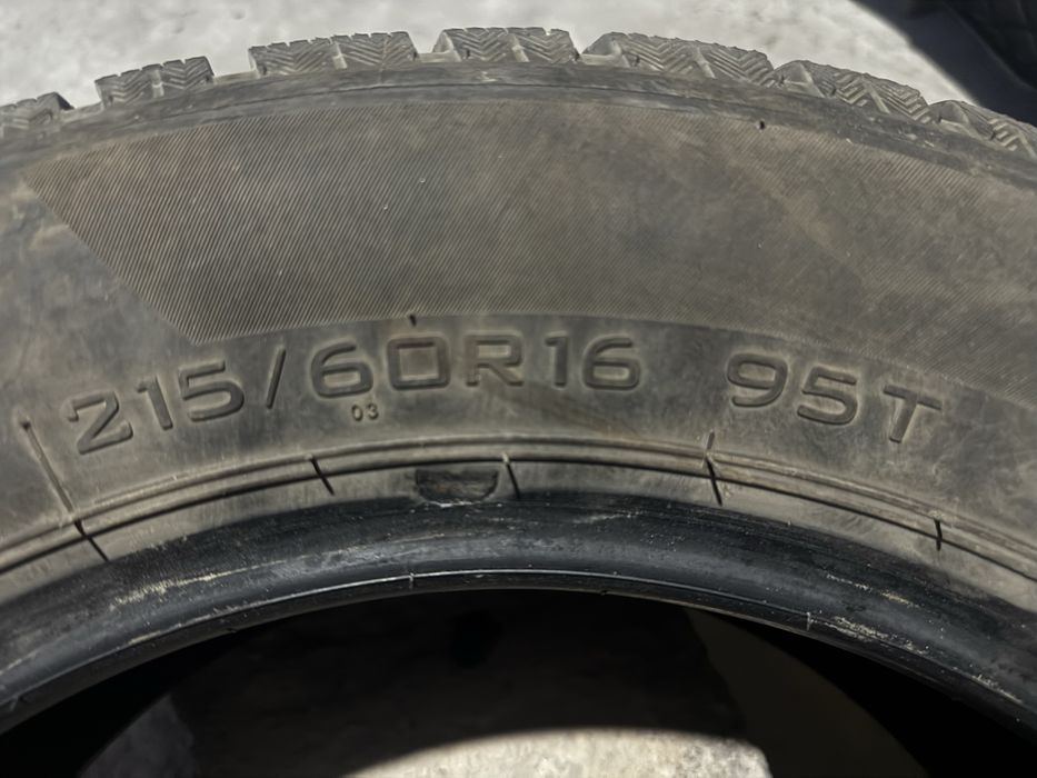 Зимный шинь 215/60/16