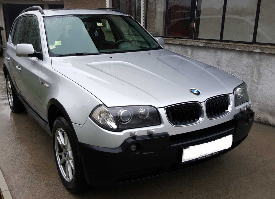 BMW X3 E83 4х4 3.0D 204к.с. автоматик, панорамен таван , кожен салон